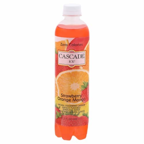 Cascade Ice Strawberry Orange Mango Sparkling Water