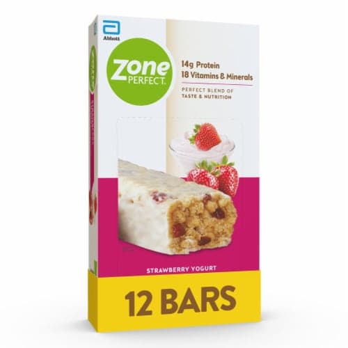 Zoneperfect Strawberry Yogurt Energy Bars