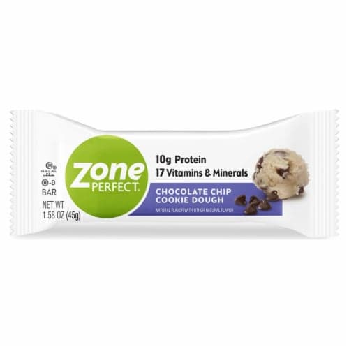 Zoneperfect Chocolate Chip Cookie Dough Protein Energy Bars
