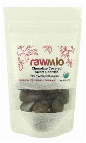 Windy City Organics  Rawmio Chocolate Covered Cherries