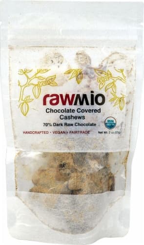 Windy City Organics Rawmio Organic Chocolate Covered Cashews