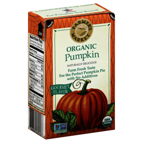 Farmer'S Market Organic Pumpkin Puree