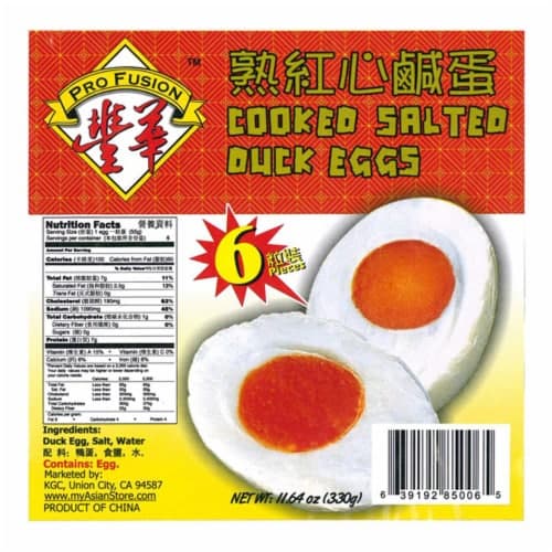 Pro Fusion Cooked Salted Duck Eggs