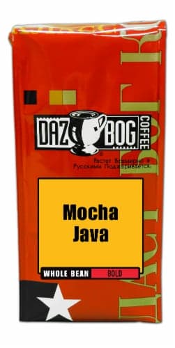 Dazbog Mocha Java Whole Bean Coffee