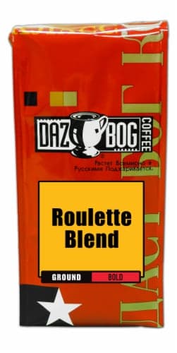 Dazbog Roulette Blend Bold Medium Roast Ground Coffee
