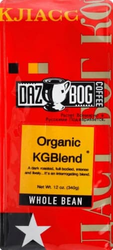 Dazbog Ko Blend Bold Dark Roast Organic Whole Bean Coffee