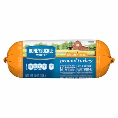 Honeysuckle White 90% Lean 10% Fat Fresh Ground Turkey Roll