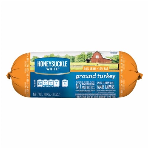 Honeysuckle White 90% Lean Fat Ground Turkey Roll