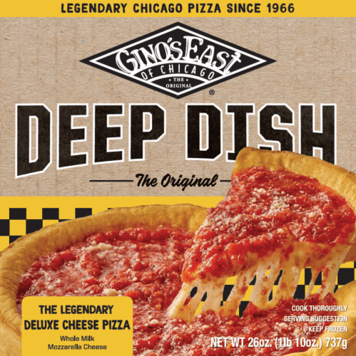 Ginos East Pizza Authentic Deep Dish Cheese