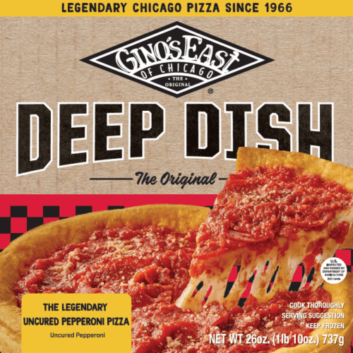 Ginos East Pizza Chicago Deep Dish Pepperoni
