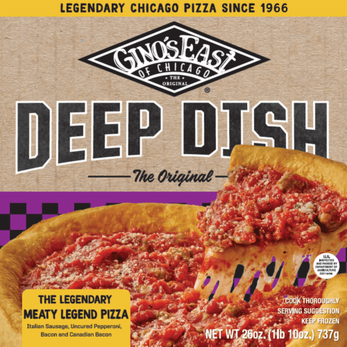 Ginos East Pizza Meaty Legend