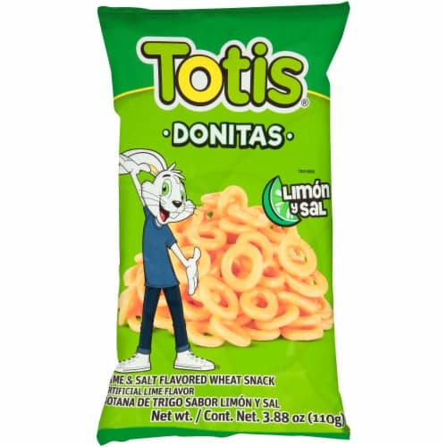 Totis Donitas Sal Y Limon Wheat Snack