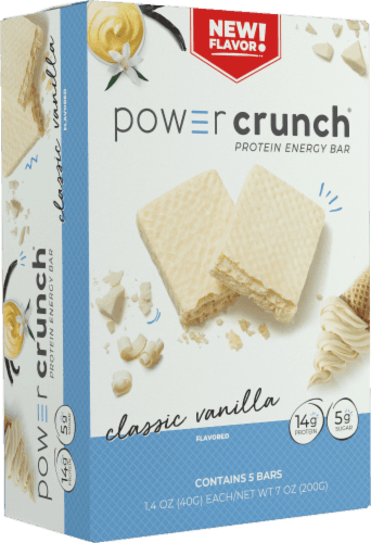 Power Crunch Vanilla Protein Energy Bars