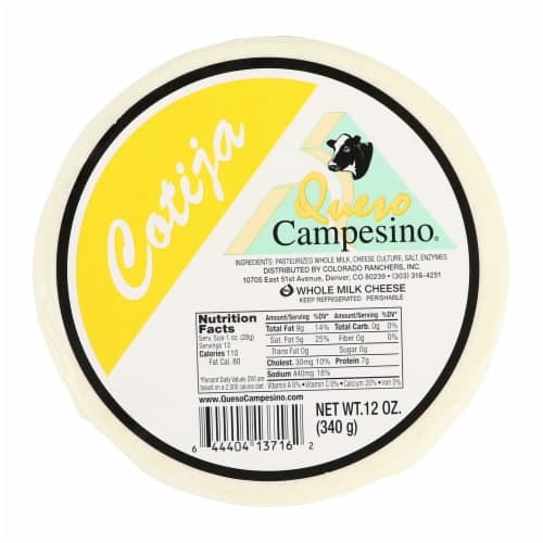 Queso Campesino Cotija Whole Milk Cheese