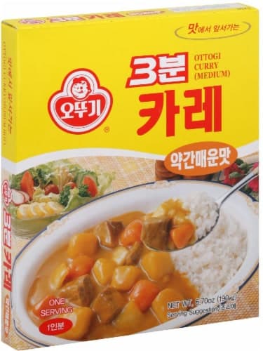 Ottogi 3 Min Curry Sauce Medium