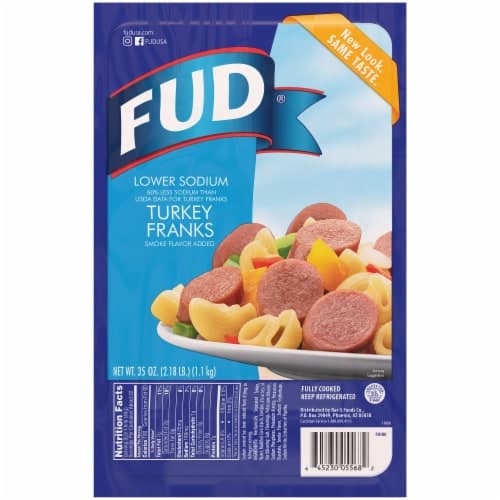 Fud Lower Sodium Turkey Franks