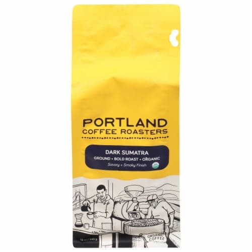 Portland Roasting Coffee Organic Dark Sumatra Ground Coffee