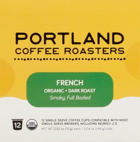 Portland Coffee Roasters French Dark Roast Organic Coffee