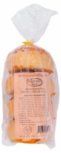 Marsee Triple Cheese Bagels