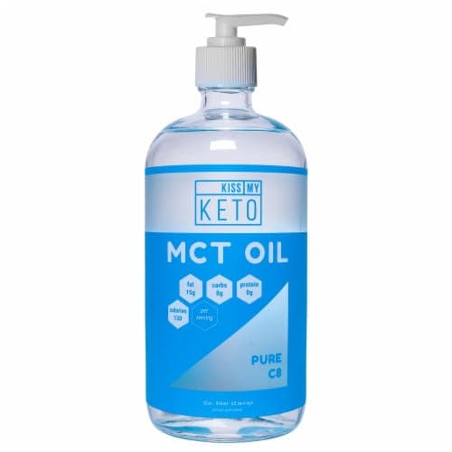 Kiss My Keto  Mct Oil Brain Fuel Pure Caprylic Acid C8   Unflavored