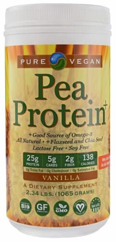 Pure Vegan Pea Protein + Vanilla
