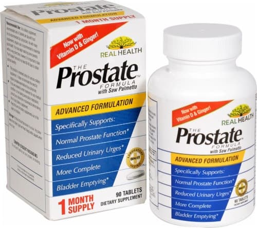 Real Health  Prostate Formula With Saw Palmetto