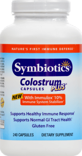 Symbiotics Colostrum Plus Capsules With Immulox
