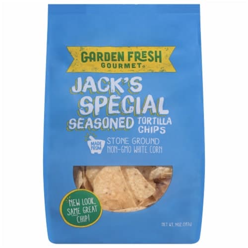 Garden Fresh Gourmet Jack'S Special Seasoned Tortilla Chips