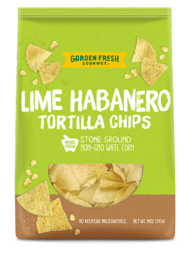 Garden Fresh Gourmet Lime Habanero Tortilla Chips