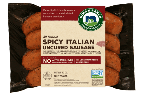 Niman Ranch Spicy Italian Uncured Sausage