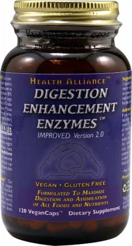 Healthforce Superfoods Digestion Enhancement Enzymes Vegancaps