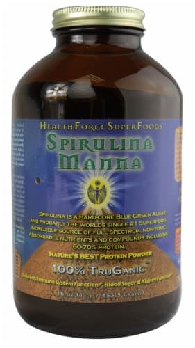 Healthforce Superfoods Spirulina Manna Protein Powder