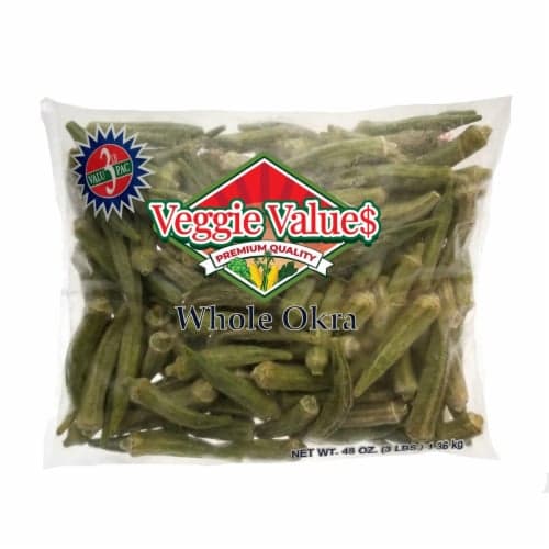 Veggie Values  Whole Okra