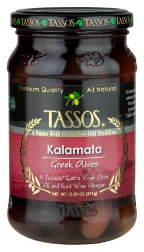 Tassos Pitted Kalamata Greek Olives