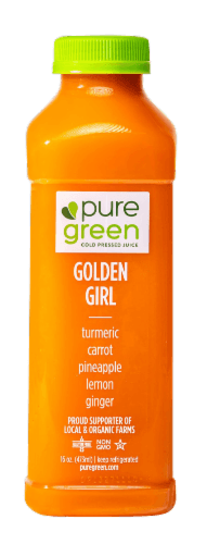 Pure Green Golden Girl Cold Pressed Juice