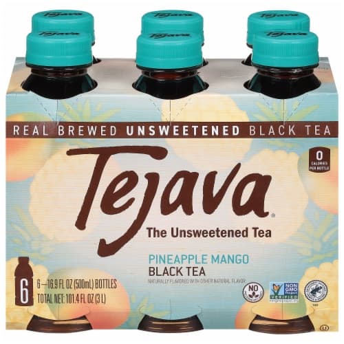 Tejava Pineapple Mango Unsweetened Black Tea