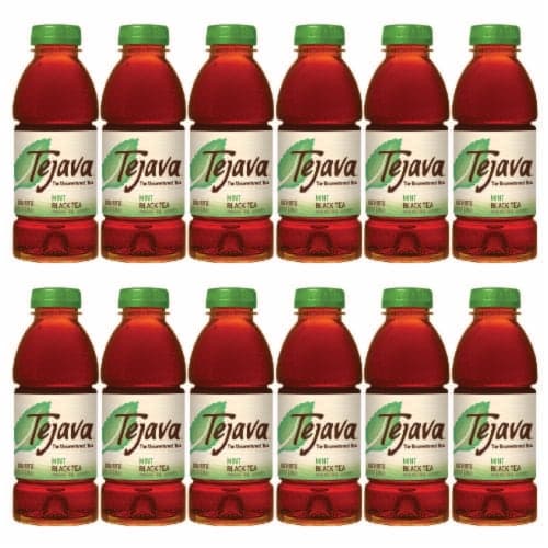 Tejava Tea Unsweetened Black Tea - Mint