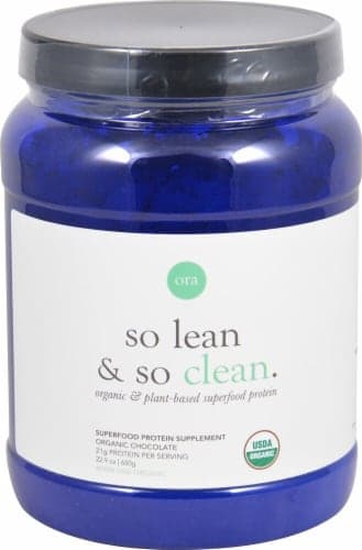 Ora  So Lean & So Clean Organic & Plant-Based Superfood Protein   Theobroa Cacao