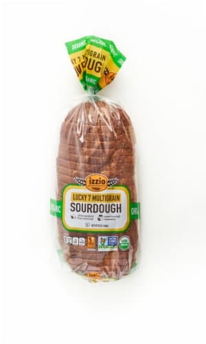 Izzio Artisan Bakery Lucky 7 Multigrain Sourdough Bread Loaf