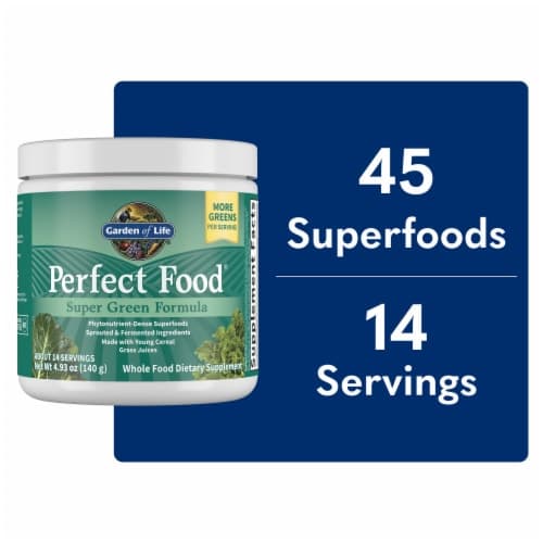 Garden Of Life Perfect Food Super Green Formula Dietary Supplement