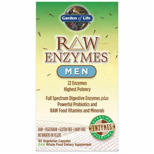 Garden Of Life Raw Enzymes For Men Vegetarian Capsules