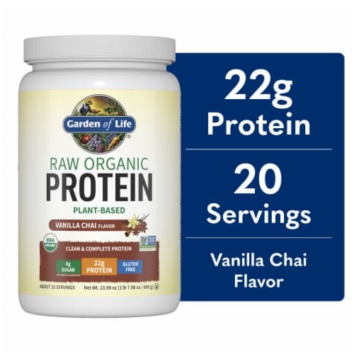 Garden Of Life Raw Organic Vanilla Chai Protein Powder