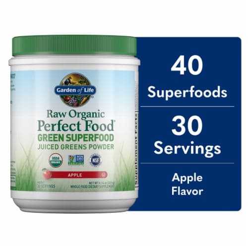 Garden Of Life Apple Perfect Food Raw Dietary Supplement Powder