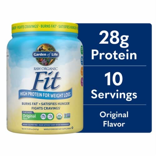 Garden Of Life Raw Organic Fit High Protein For Weight Loss Original