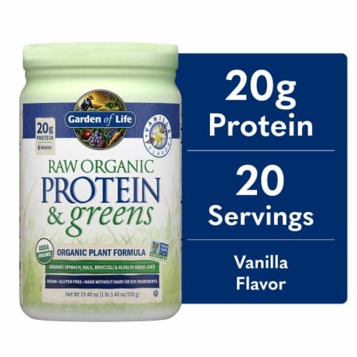 Garden Of Life Raw Protein & Greens Organic Plant Formula