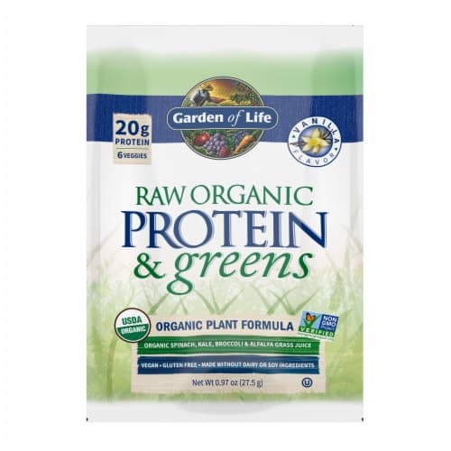 Raw Protein And Greens - Vanilla Powder Pkt