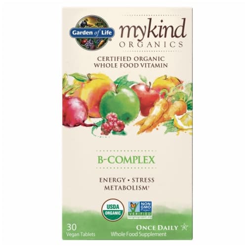 Garden Of Life Mykind Organics Whole Vitamin B-Complex
