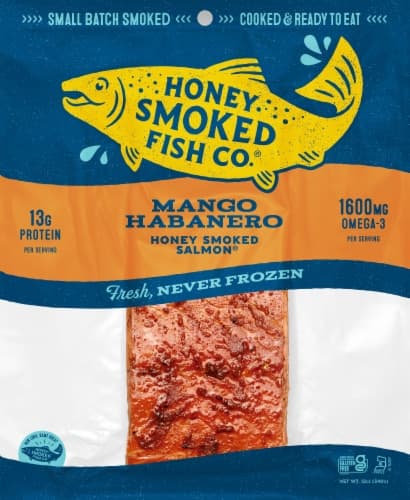 Honey Smoked Fish Co  Mango Habanero Smoked Salmon