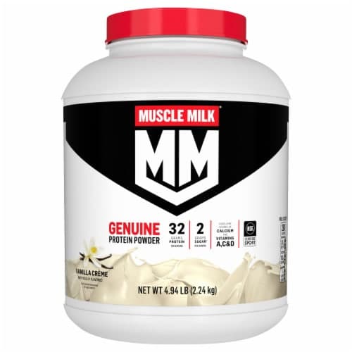 Muscle Milk Vanilla Creme Genuine Protein Powder