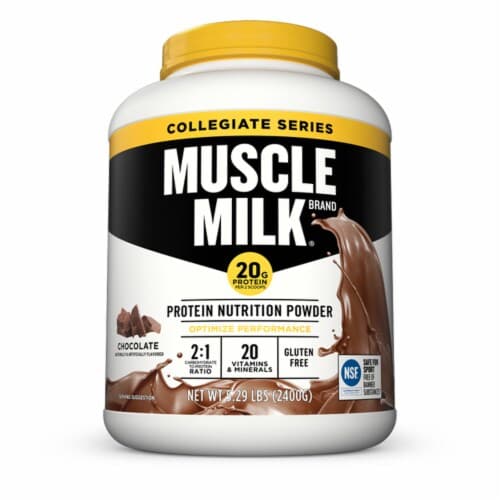 Muscle Milk Chocolate Protein Nutrition Powder